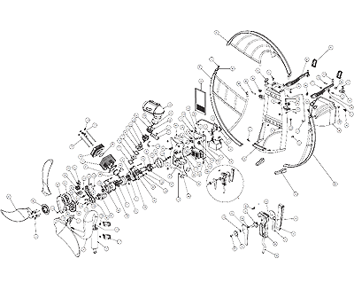 Parajet Paramotor Exploded View